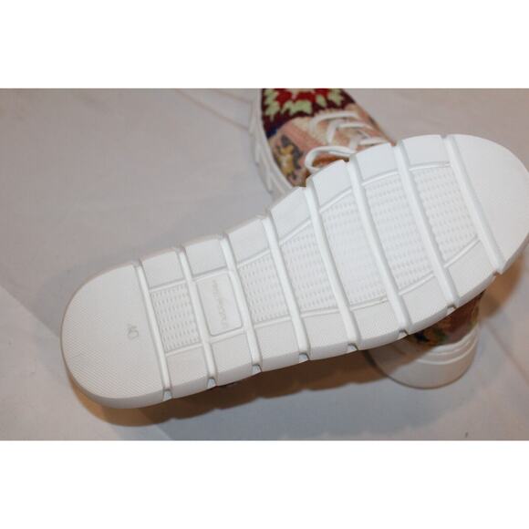 NIB Free People Catch Me If You Can Crochet Patchwork Sneakers Multi EU 40 - Picture 6 of 7